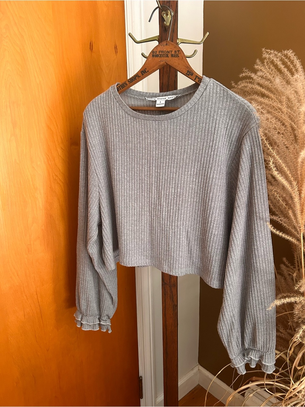 Cropped Lightweight Sweater